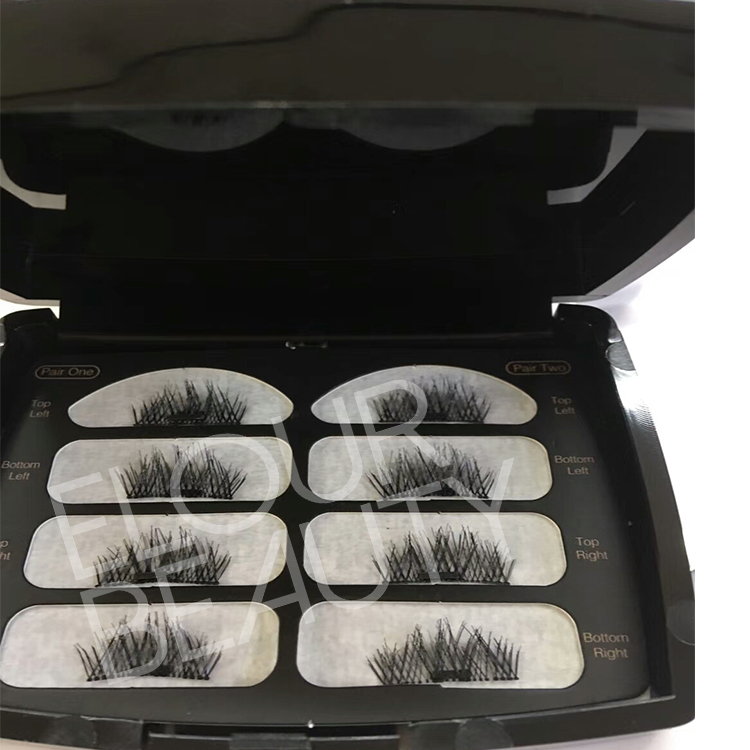 Luxy private label magnetic fake eyelashes manufacturer ED35